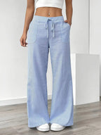 Bersh | Women’s Boho Beach Flare Trousers