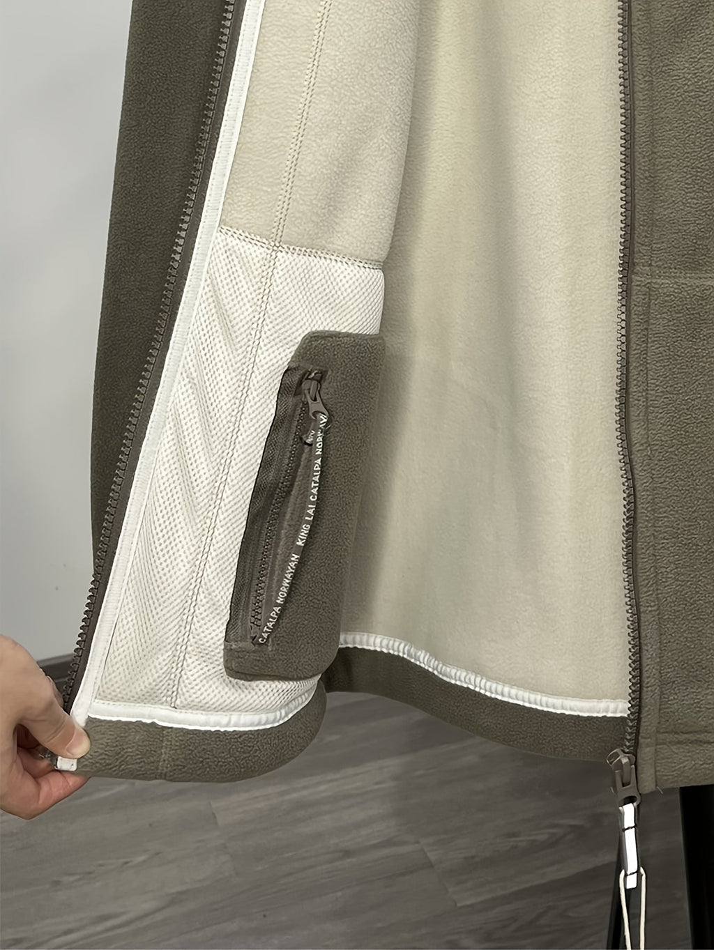 Marmari | Soft, Warm & Lightweight Outdoor Fleece Jacket with Protective Collar