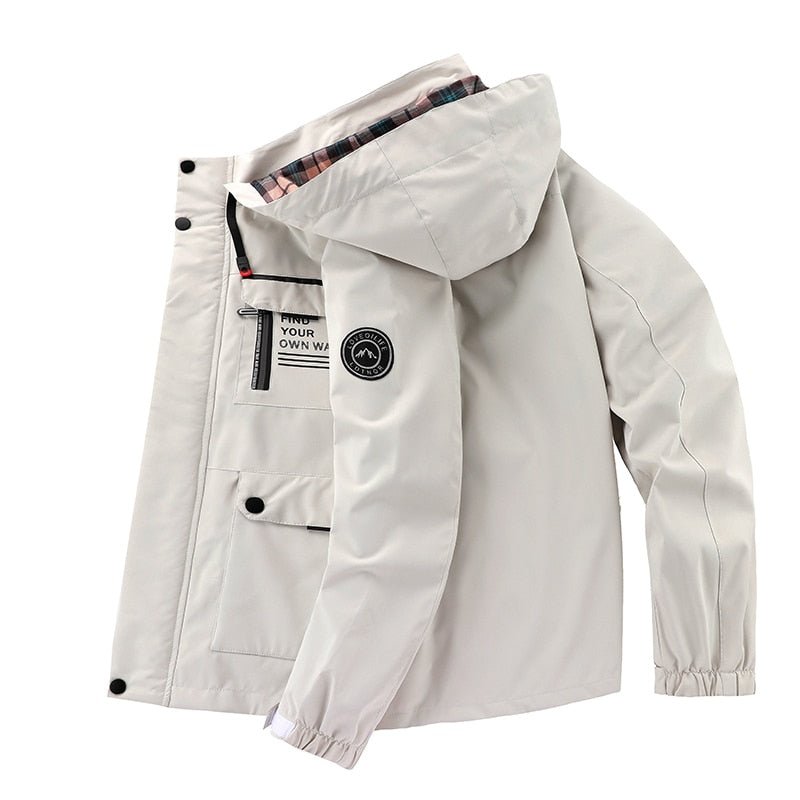 Wilshire | Men's Hooded Winter Jacket - Warm Multi-Pocket Cargo Parka & Windproof Coat