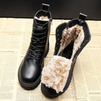 Bersh | Winter boots for Women | Toe Ankle Rounded Height Black