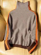 Valerie | Women's Turtleneck Jumper Orange