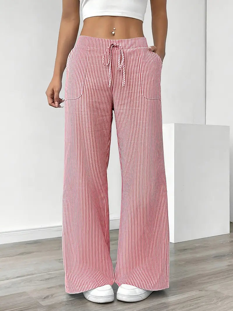 Bersh | Women’s Boho Beach Flare Trousers