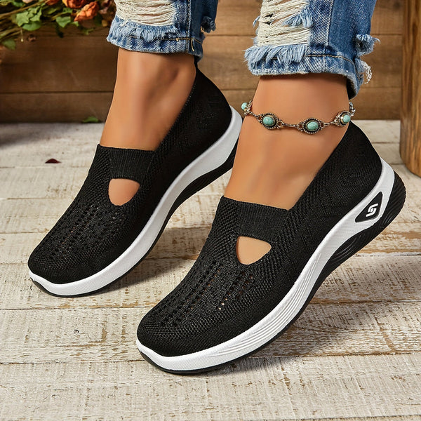 Amore | Sneakers For Women | Slip-On Design Black