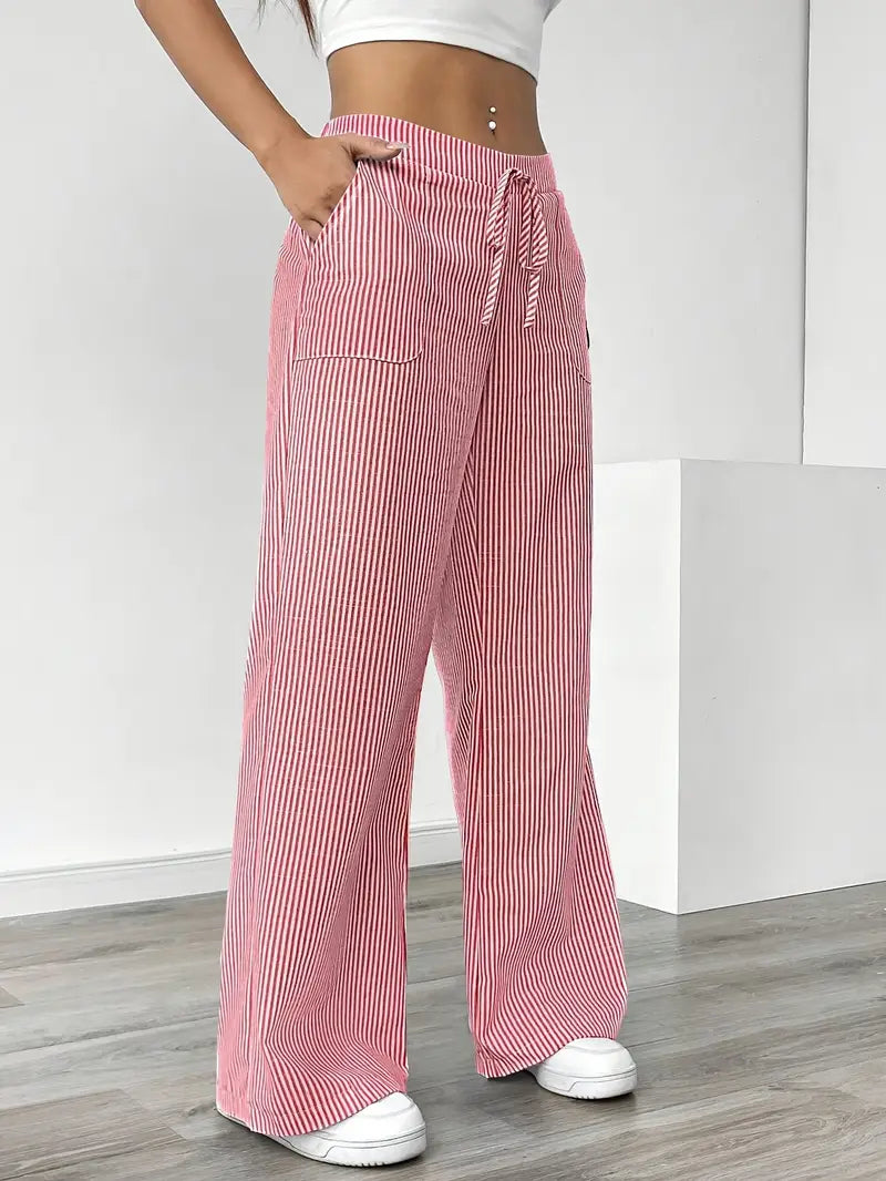Bersh | Women’s Boho Beach Flare Trousers