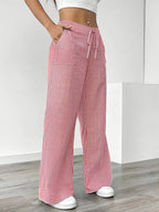 Bersh | Women’s Boho Beach Flare Trousers
