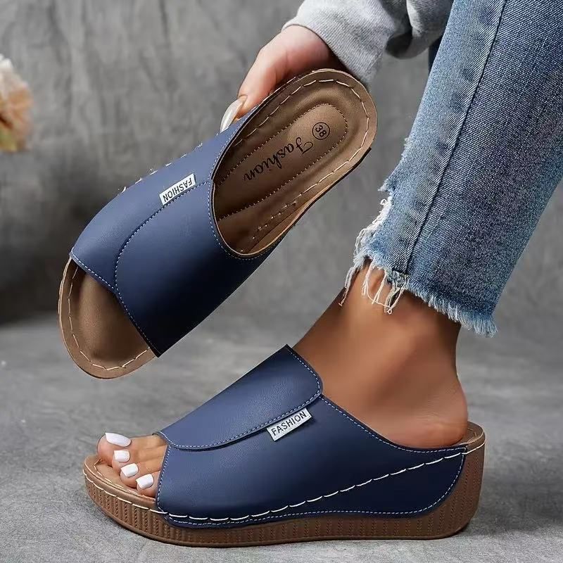 Amora | Women’s Wedge Slide Summer Sandals