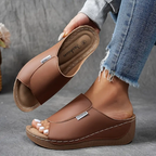 Amora | Women’s Wedge Slide Summer Sandals