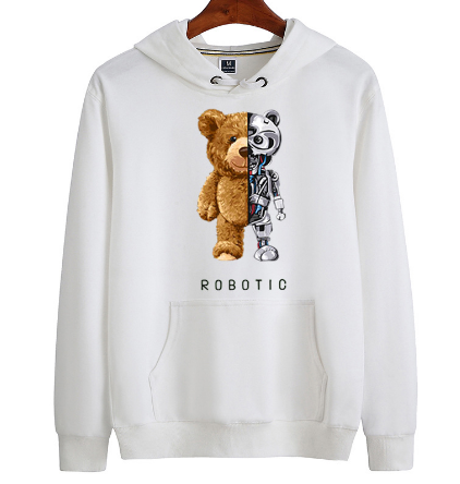 Nisyros | Teddy Hoodie | A Wonderfully Warm & Stylish Hoodie White