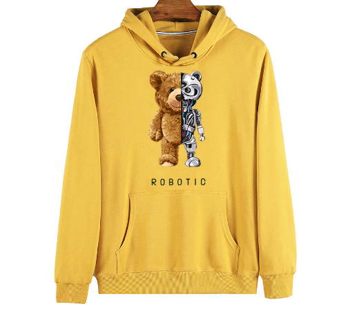 Nisyros | Teddy Hoodie | A Wonderfully Warm & Stylish Hoodie Yellow