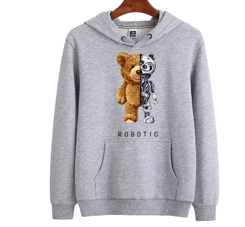 Nisyros | Teddy Hoodie | A Wonderfully Warm & Stylish Hoodie Gray