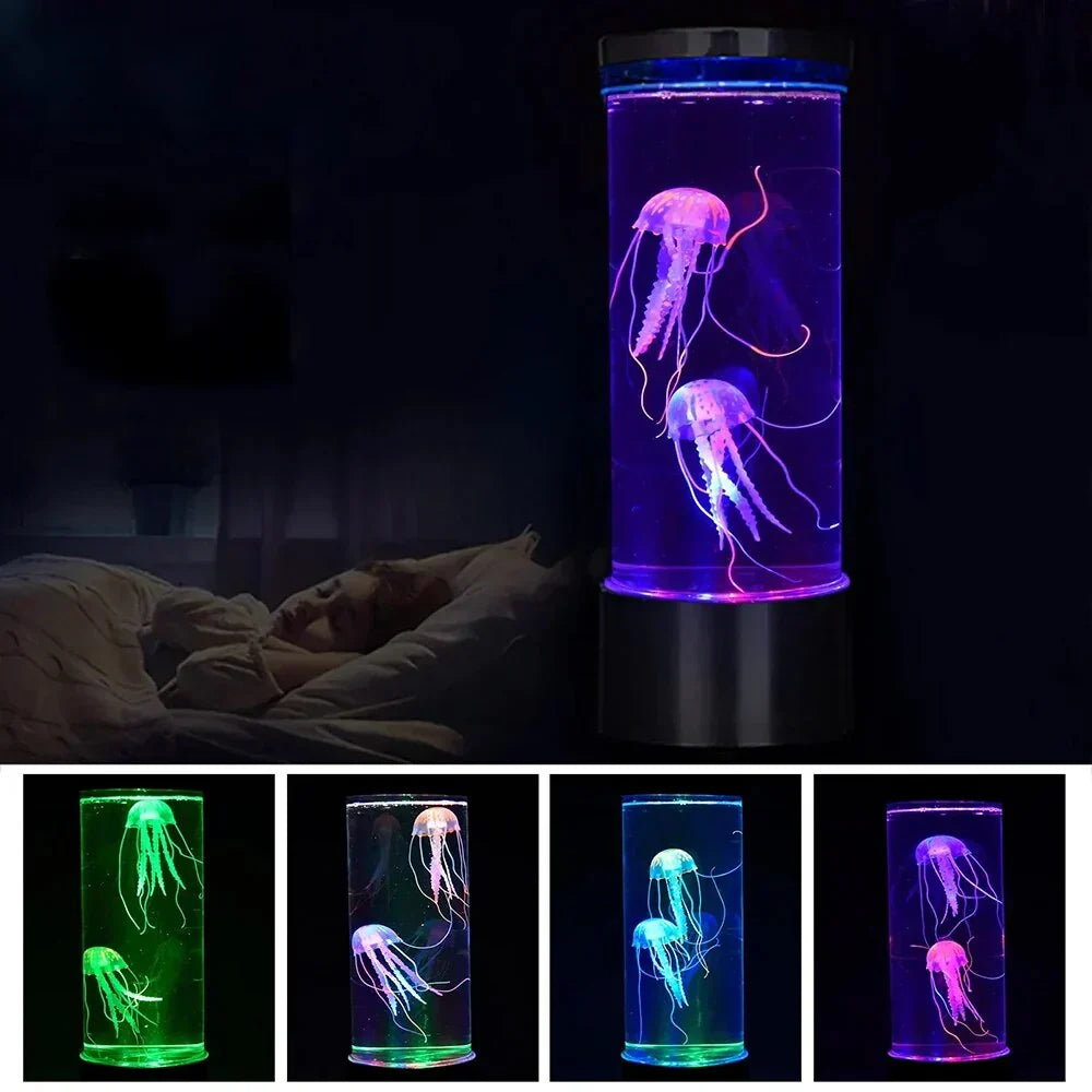 LED Jellyfish Lava Lamp - OceanGlow