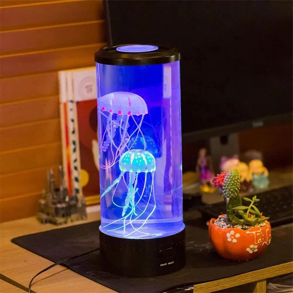 LED Jellyfish Lava Lamp - OceanGlow