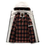 Wilshire | Men's Hooded Winter Jacket - Warm Multi-Pocket Cargo Parka & Windproof Coat