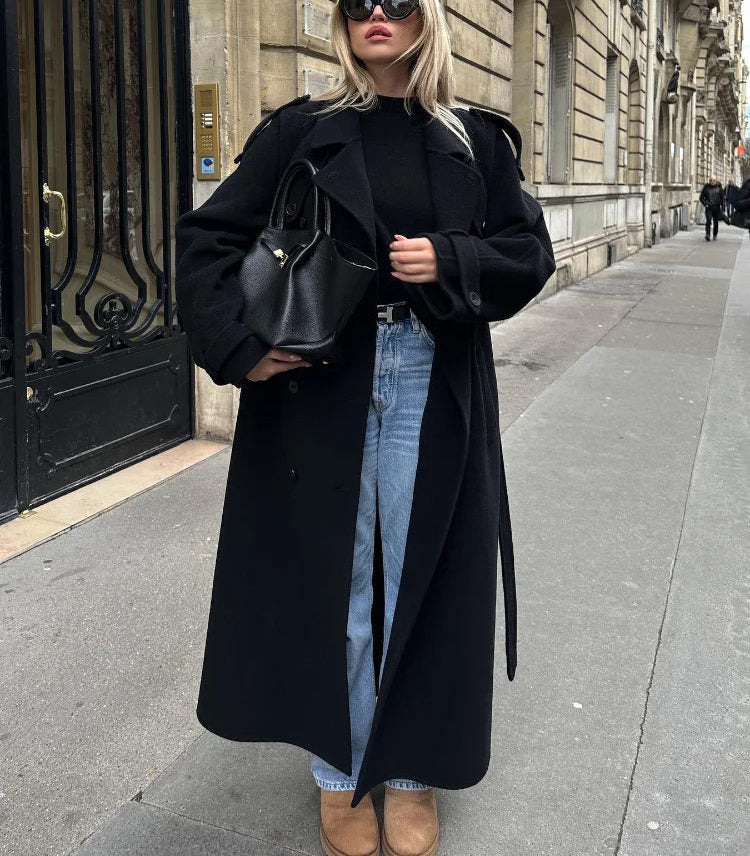 Roque | Women's Double-Breasted Trench Coat