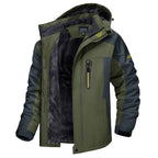 Zipari | Men's Jacket | Hooded with Multiple Pockets Green