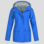 Women's Waterproof Hooded Raincoat