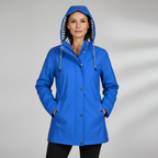 Women's Waterproof Hooded Raincoat