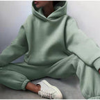 Zahara | Oversized High Waist Tracksuit | The Most Comfy Outfit Green