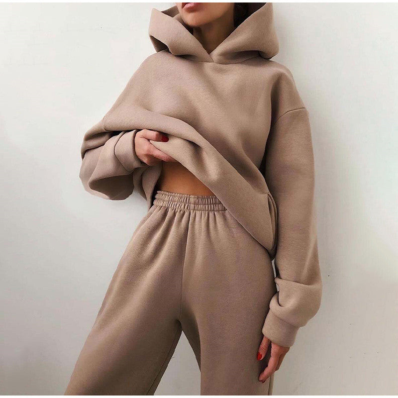 Zahara | Oversized High Waist Tracksuit | The Most Comfy Outfit Khaki
