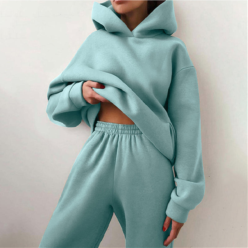Zahara | Oversized High Waist Tracksuit | The Most Comfy Outfit Mint blue