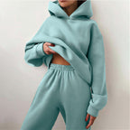Zahara | Oversized High Waist Tracksuit | The Most Comfy Outfit Mint blue