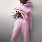 Zahara | Oversized High Waist Tracksuit | The Most Comfy Outfit Pink