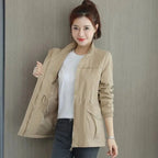 Catherine | Women’s Lightweight Waterproof Trench Coat Khaki