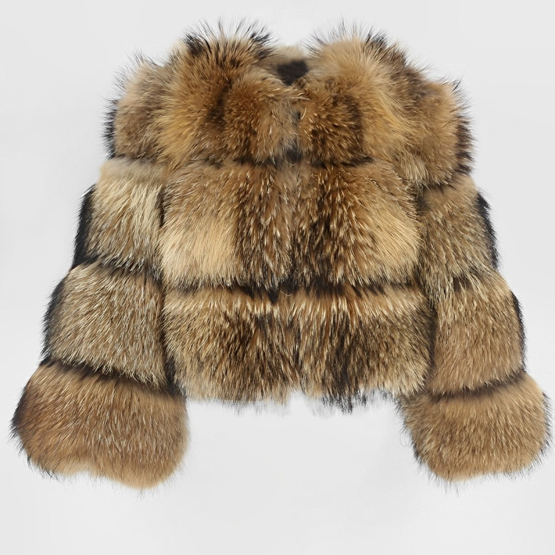 Dôre | Reversible Faux-Fur Effect Coat for Women | Ideal for Winter