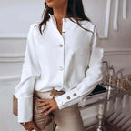 Danore | Women's High-Cuff Long Sleeve Blouse