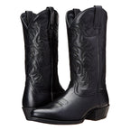 Women’s Chic Cowboy Boots with Stylish Details Schwarz