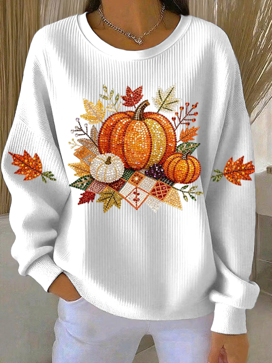 Dôre | Women’s Sweatshirt | Printed Front Graphic White