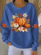 Dôre | Women’s Sweatshirt | Printed Front Graphic Blue