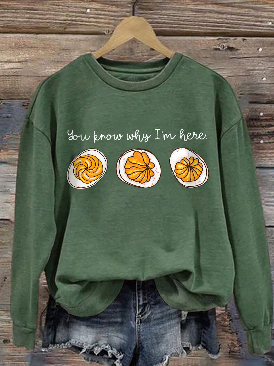 Ēden | Women's Sweatshirt | Round Crew Neckline Green