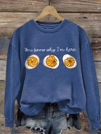 Ēden | Women's Sweatshirt | Round Crew Neckline Blue