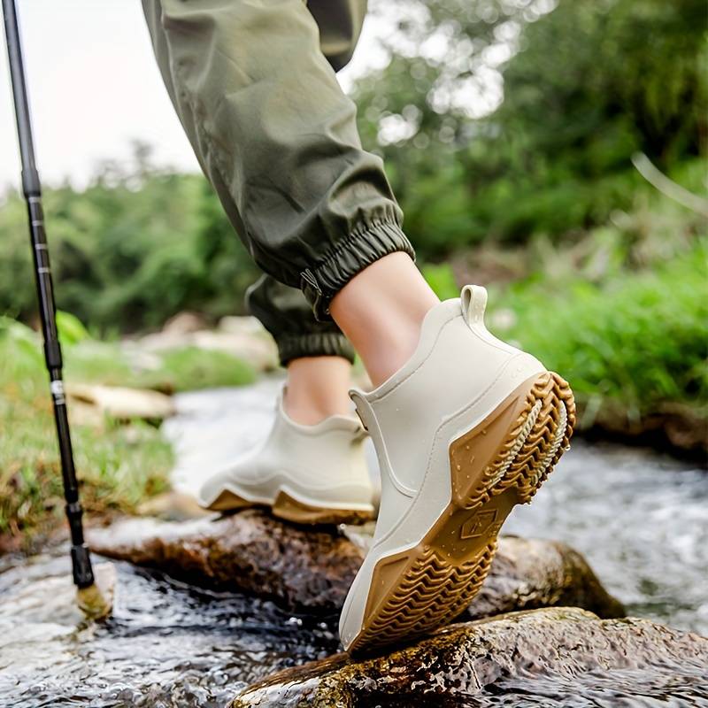 Boots for Women | Slip-On Ankle Style with Rounded Toe