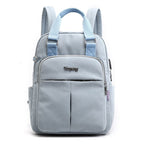 Hommes | Water-Resistant USB Charging Anti-Theft Backpack – Multi-Compartment Design Blue
