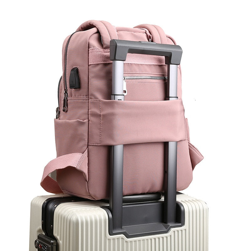 Hommes | Water-Resistant USB Charging Anti-Theft Backpack – Multi-Compartment Design