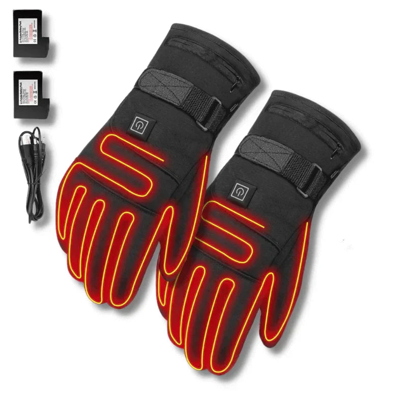Waterproof Electric Heated Gloves - HeatGuard
