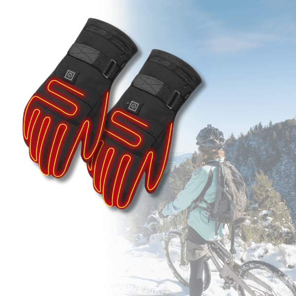 Waterproof Electric Heated Gloves - HeatGuard
