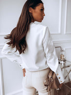 Danore | Women's High-Cuff Long Sleeve Blouse