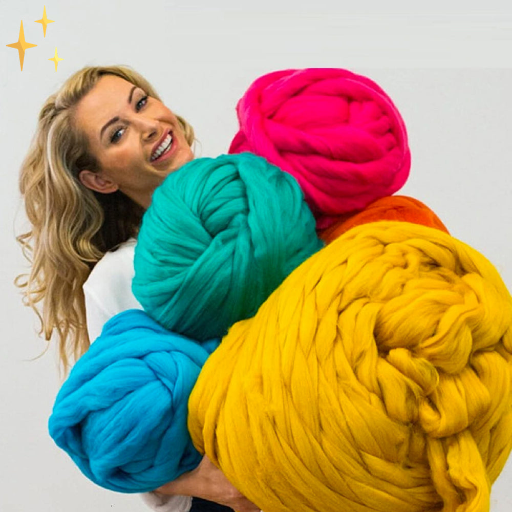 1000 Gram XXL Chunky Knitting Yarn