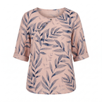 Flōre | Woman’s Blouse | Printed Asymmetric Button